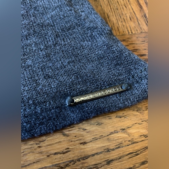 La Vie En Rose Grey Lounge Wear Top XS - Picture 4 of 5